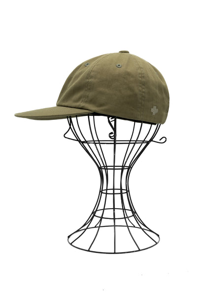 6 Panel Herringbone Cap - Olive