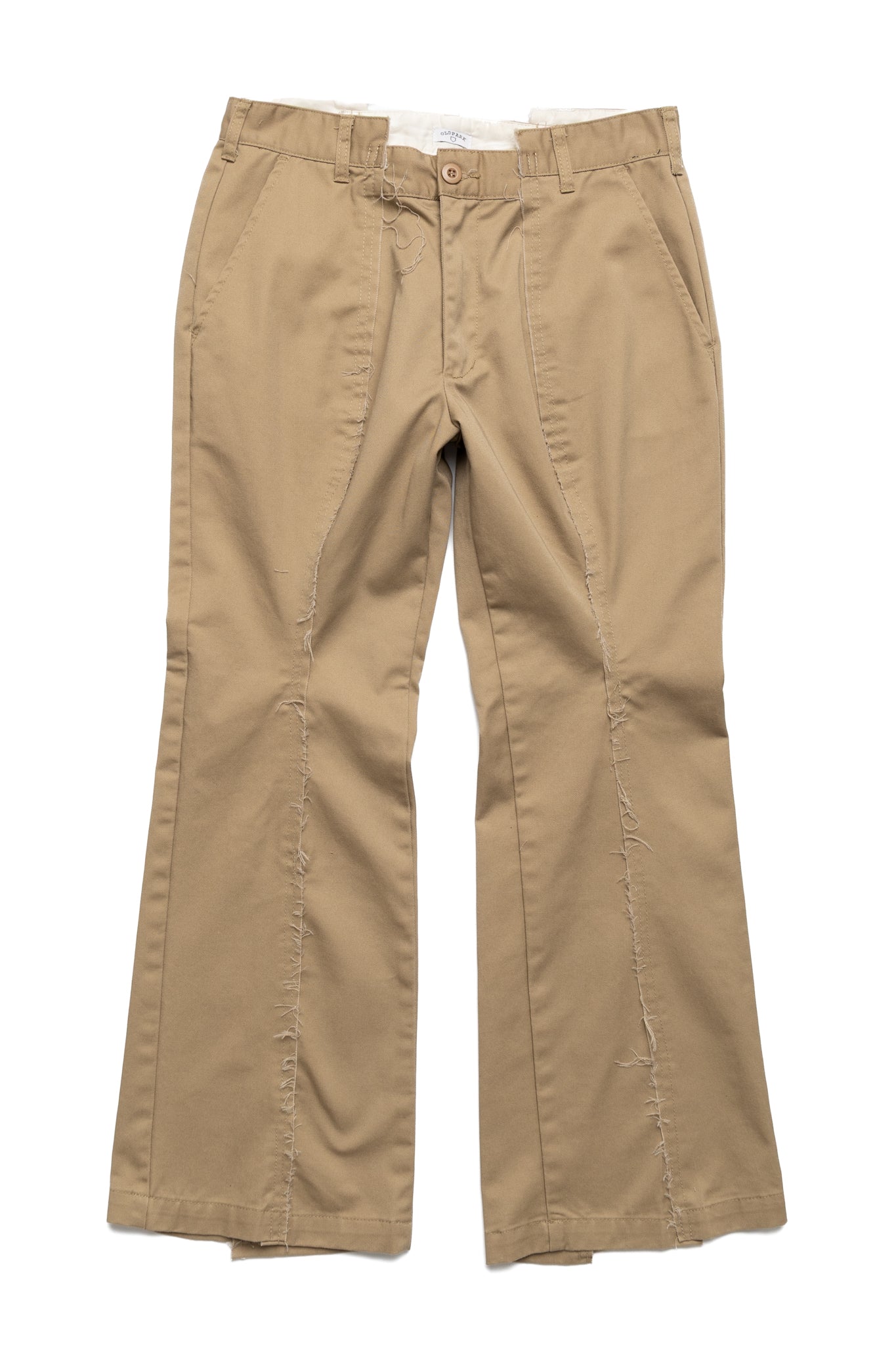 Flare Work Pants - Beige