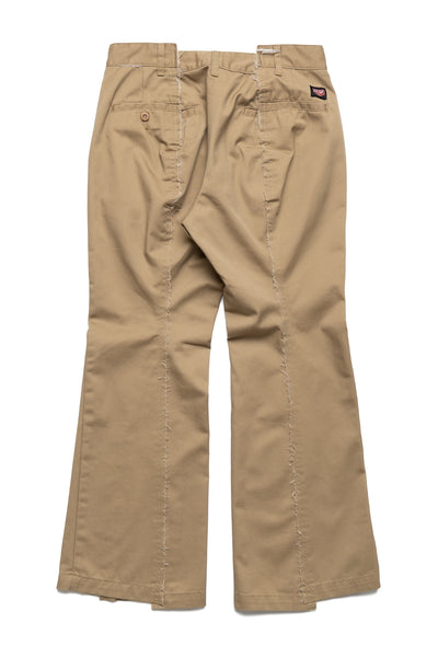 Flare Work Pants - Beige