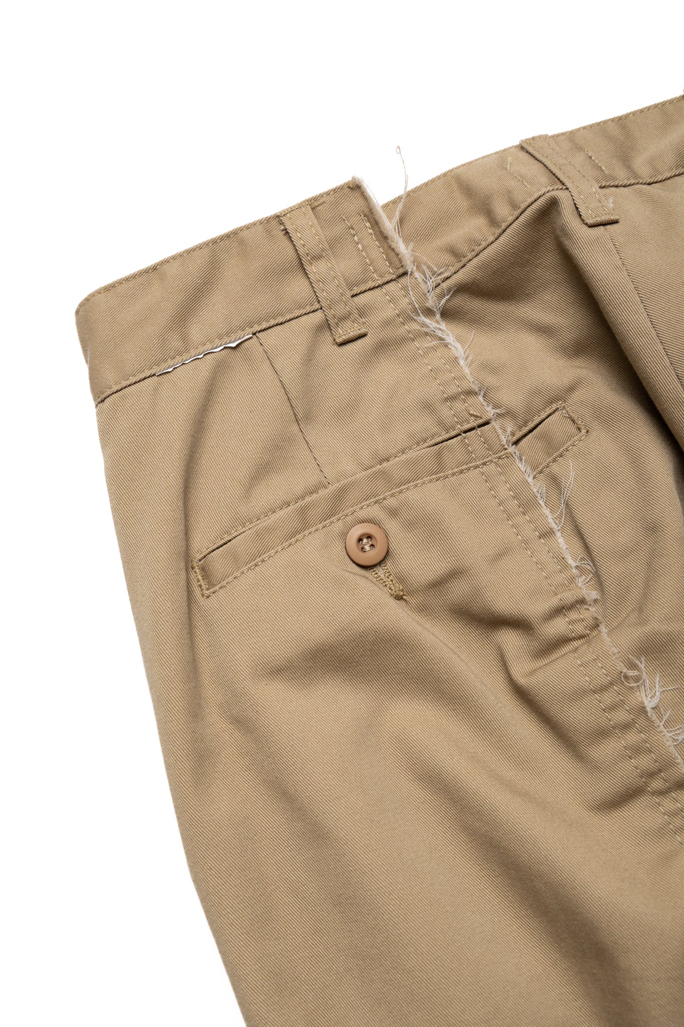Flare Work Pants - Beige