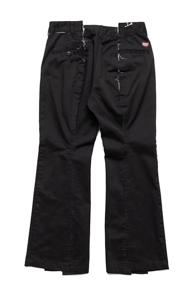 Flare Work Pants - Black