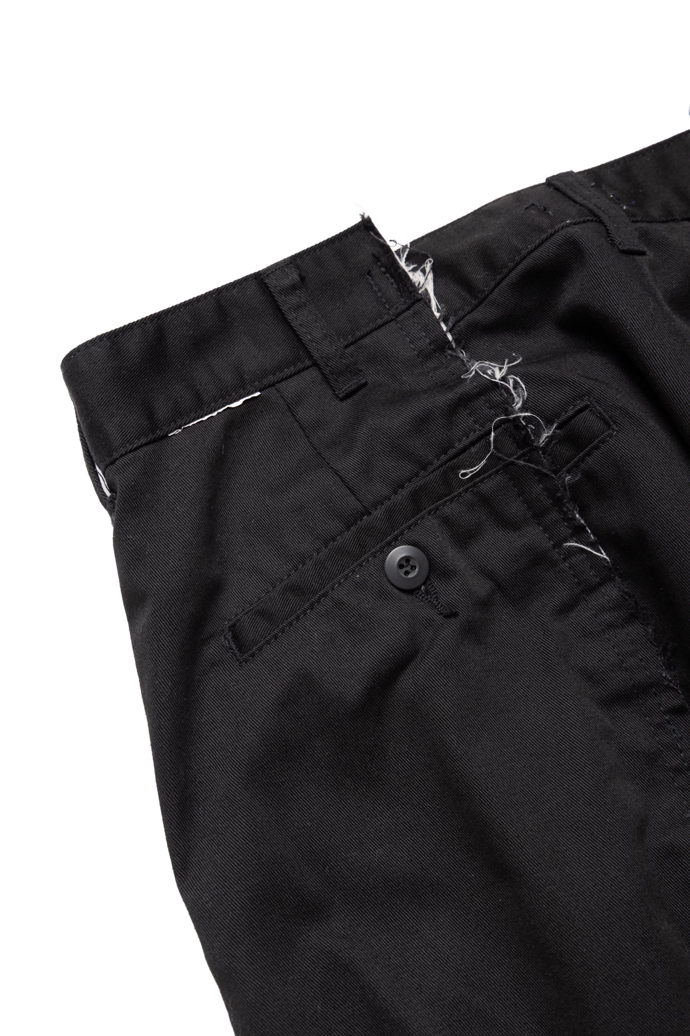 Flare Work Pants - Black