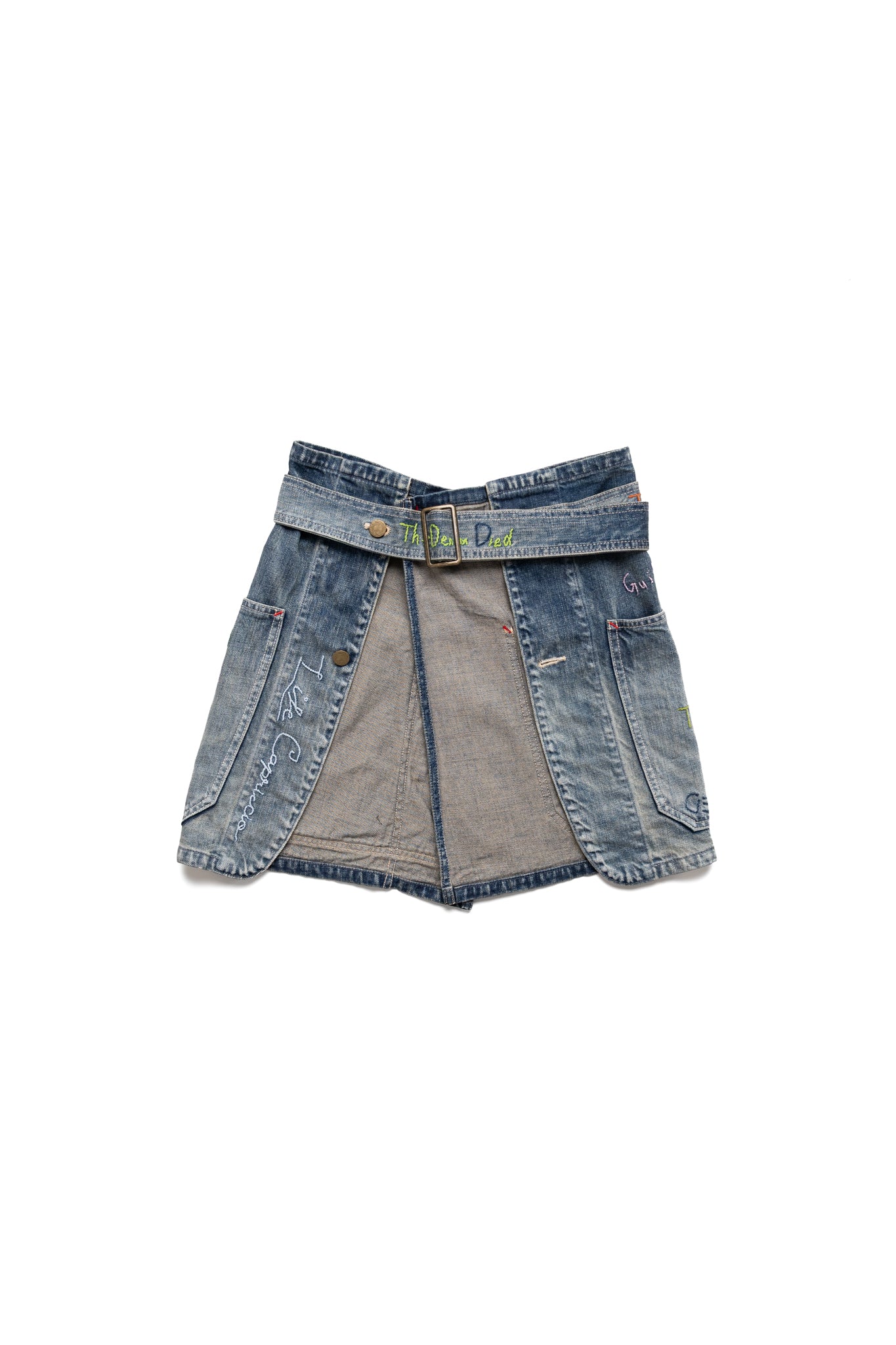 12oz Denim Coverall Wrap Apron (Memorial Embroidery Model)