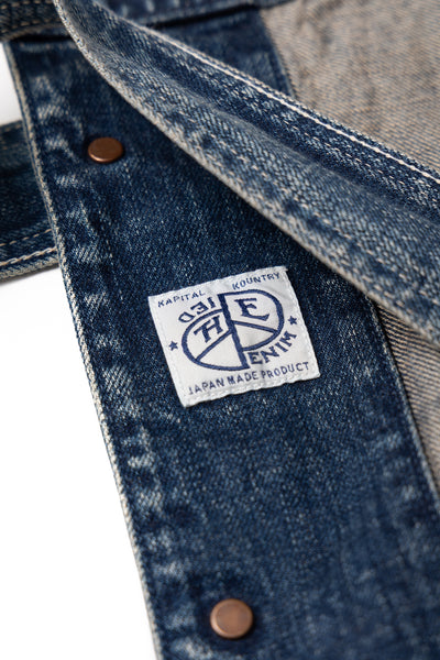 12oz Denim Coverall Wrap Apron (Memorial Embroidery Model)