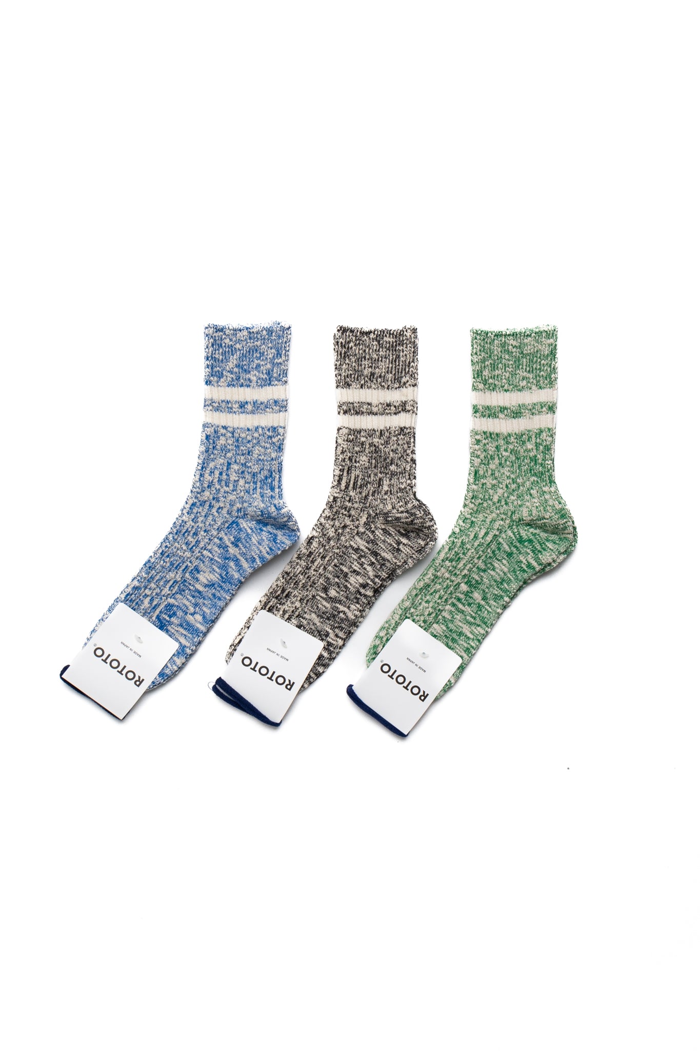 OG Cotton Slub Stripe Socks