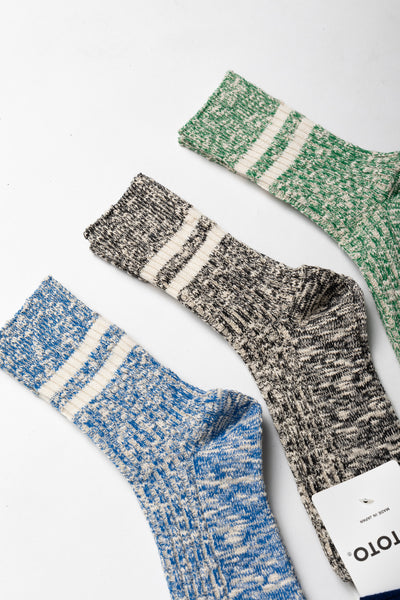 OG Cotton Slub Stripe Socks