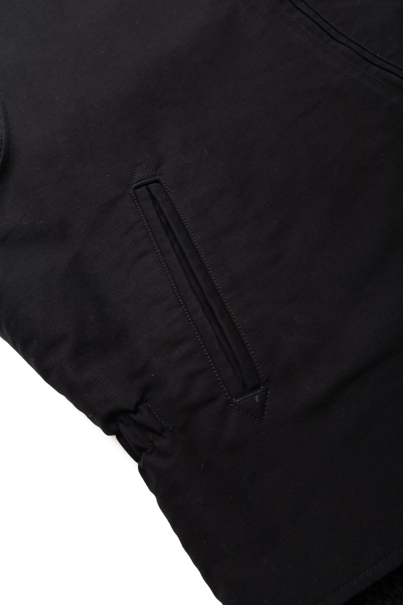 LL Vest Cotton Double Cloth - Black