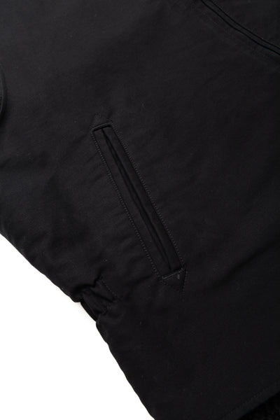 LL Vest Cotton Double Cloth - Black