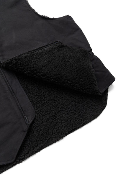 LL Vest Cotton Double Cloth - Black