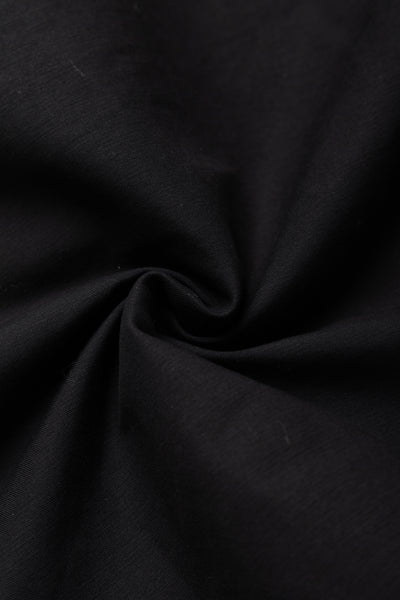 LL Vest Cotton Double Cloth - Black