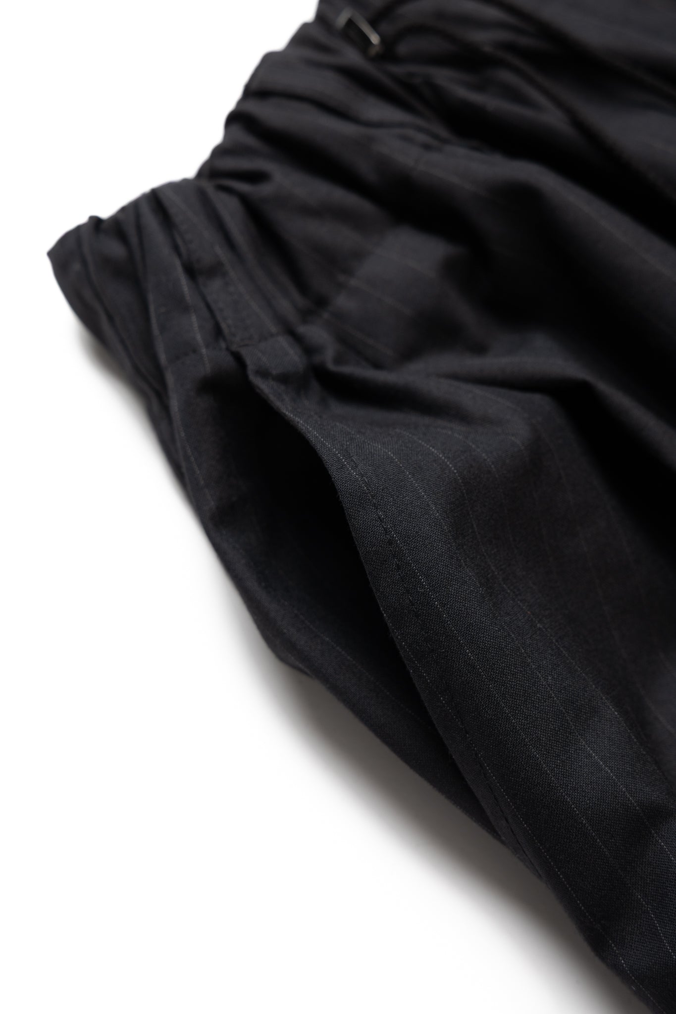 Circular Short Pants - Black Stripe