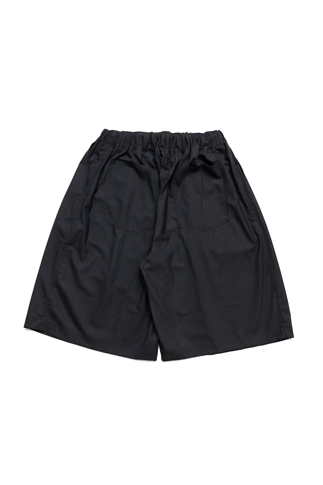 Circular Short Pants - Black Stripe