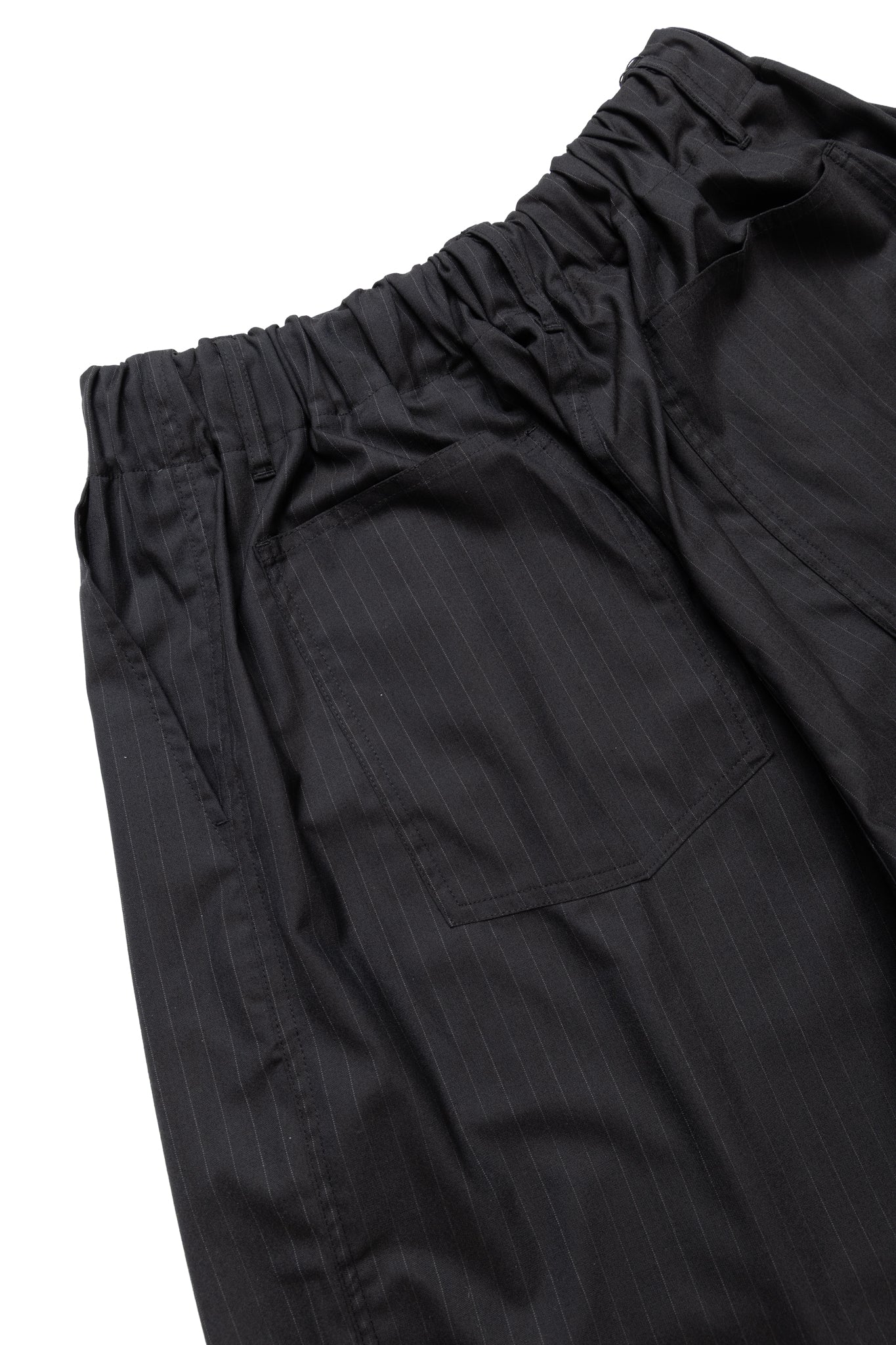 Circular Short Pants - Black Stripe