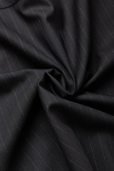 Circular Short Pants - Black Stripe