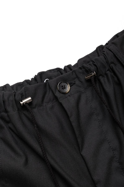 Circular Fatigue Short Pants - Black