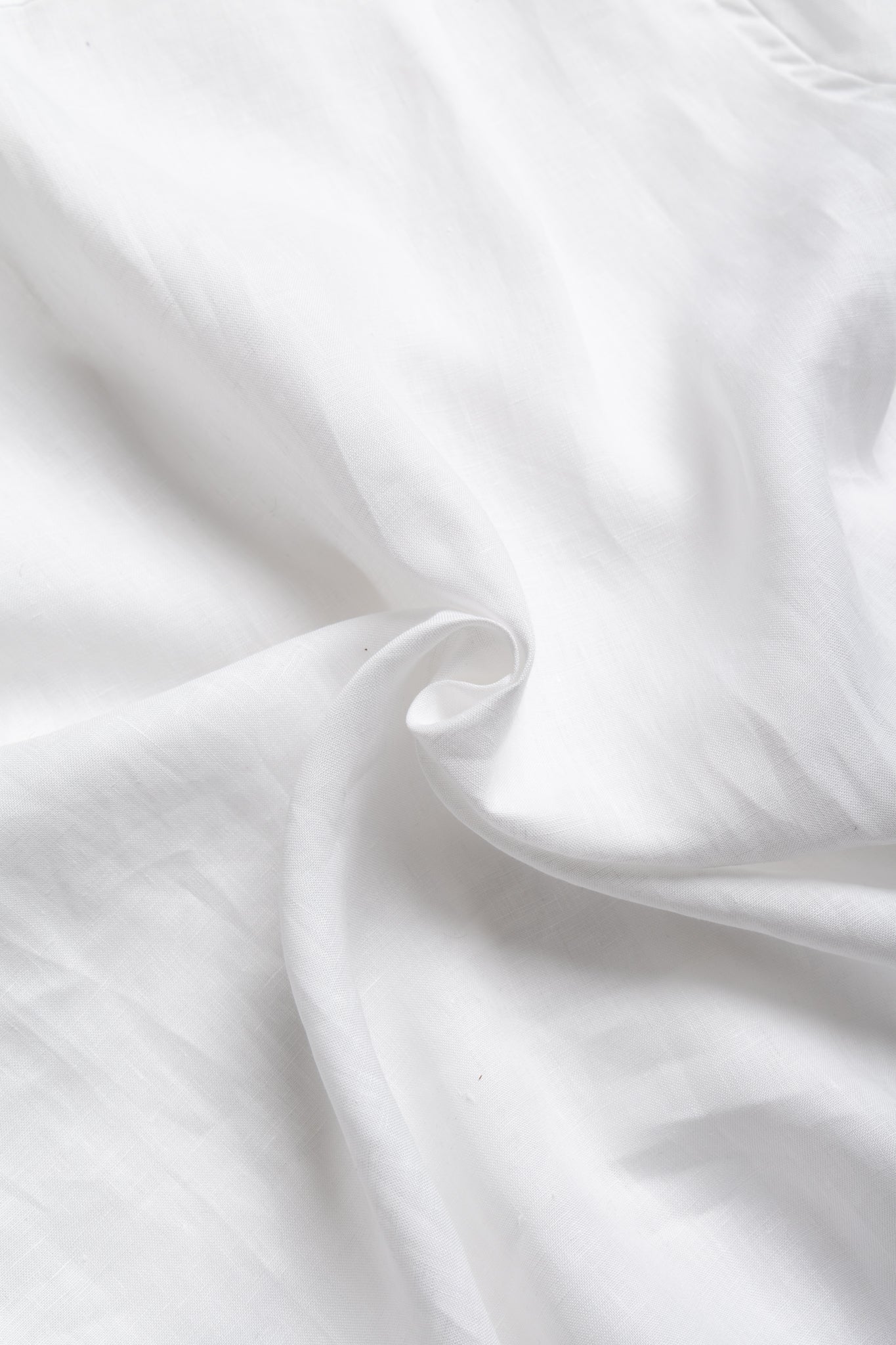 S/S Beach Shirt - White Linen
