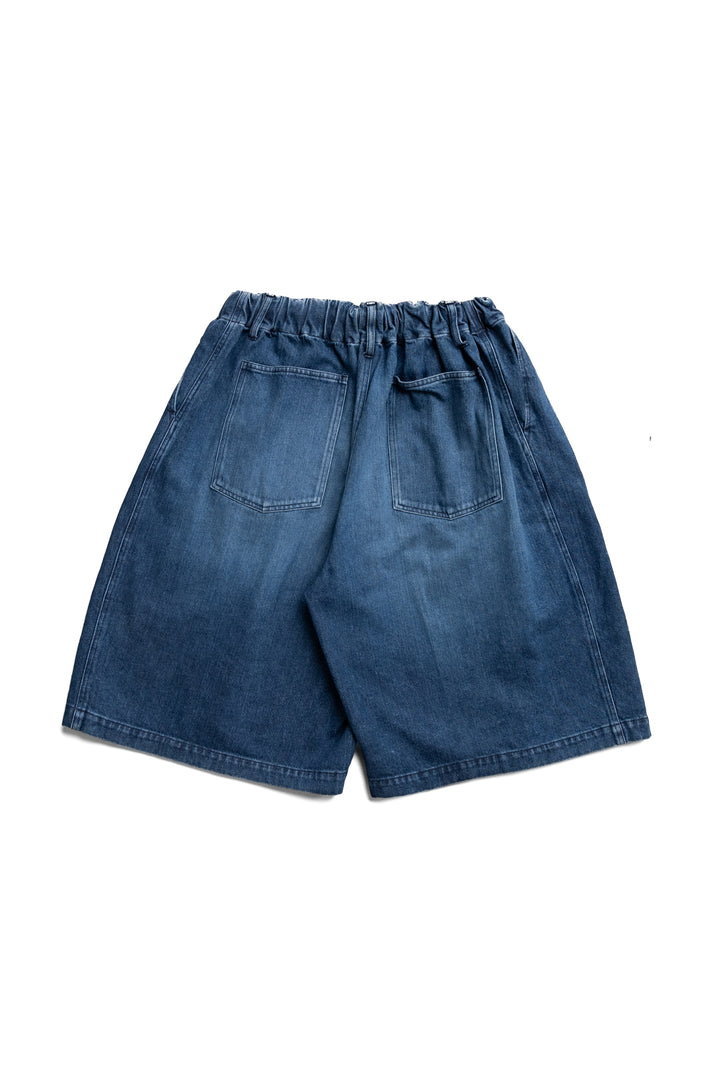 Sillage Circular Short Pants Denim Damaged - Indigo – BLUE IN
