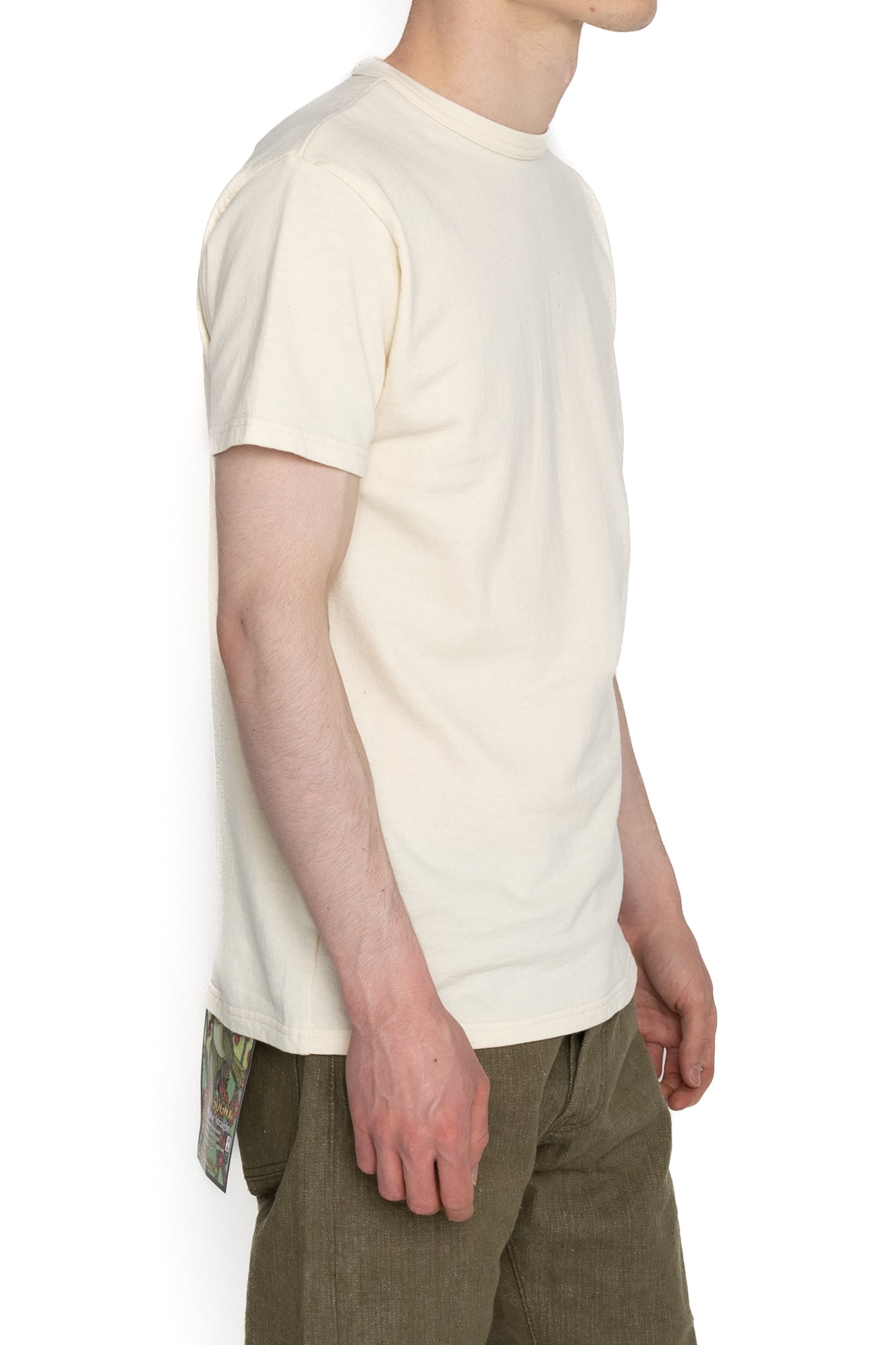 Inlay Solid Tee (Ripened Cotton) - Ivory