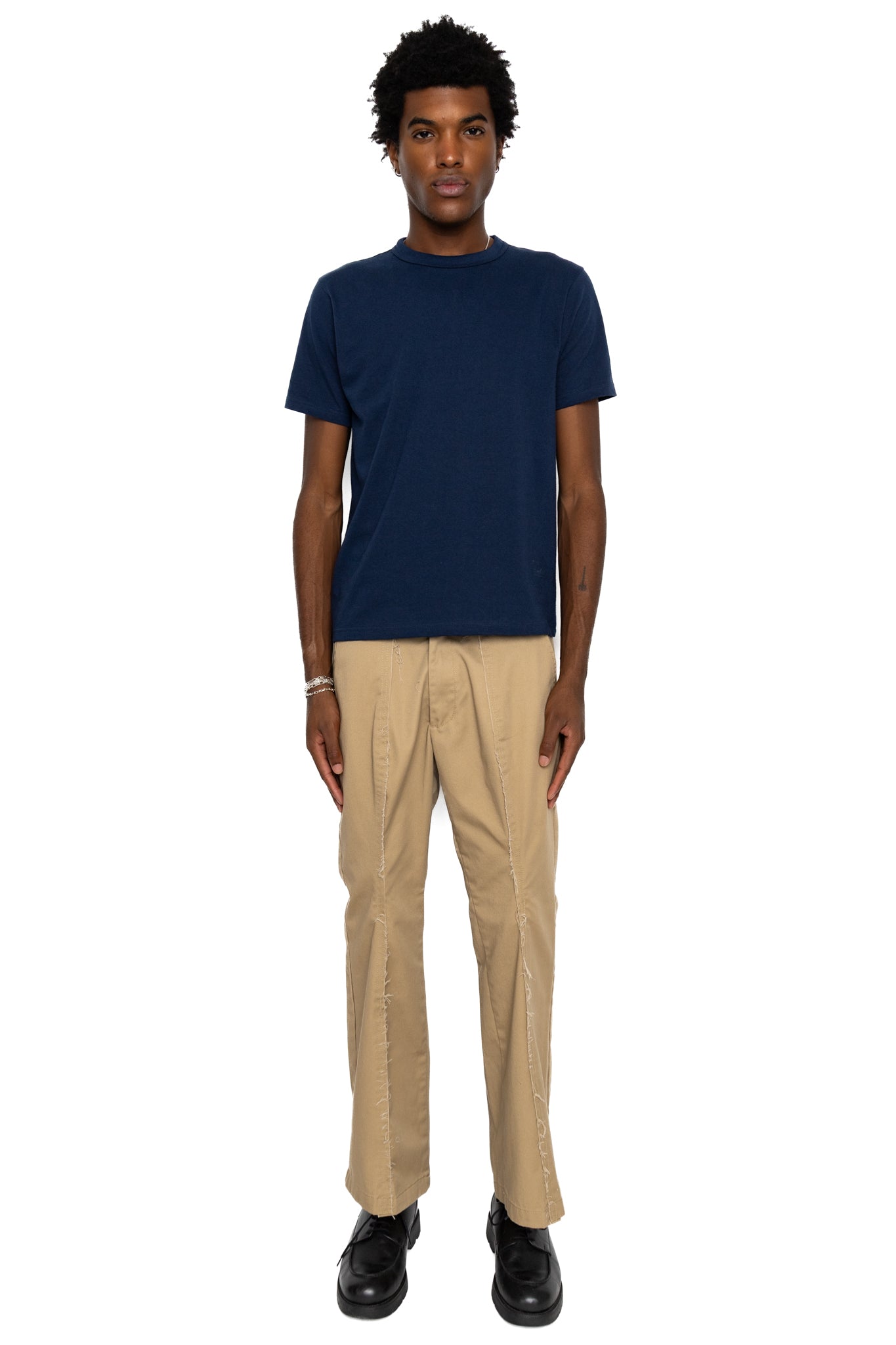 Flare Work Pants - Beige