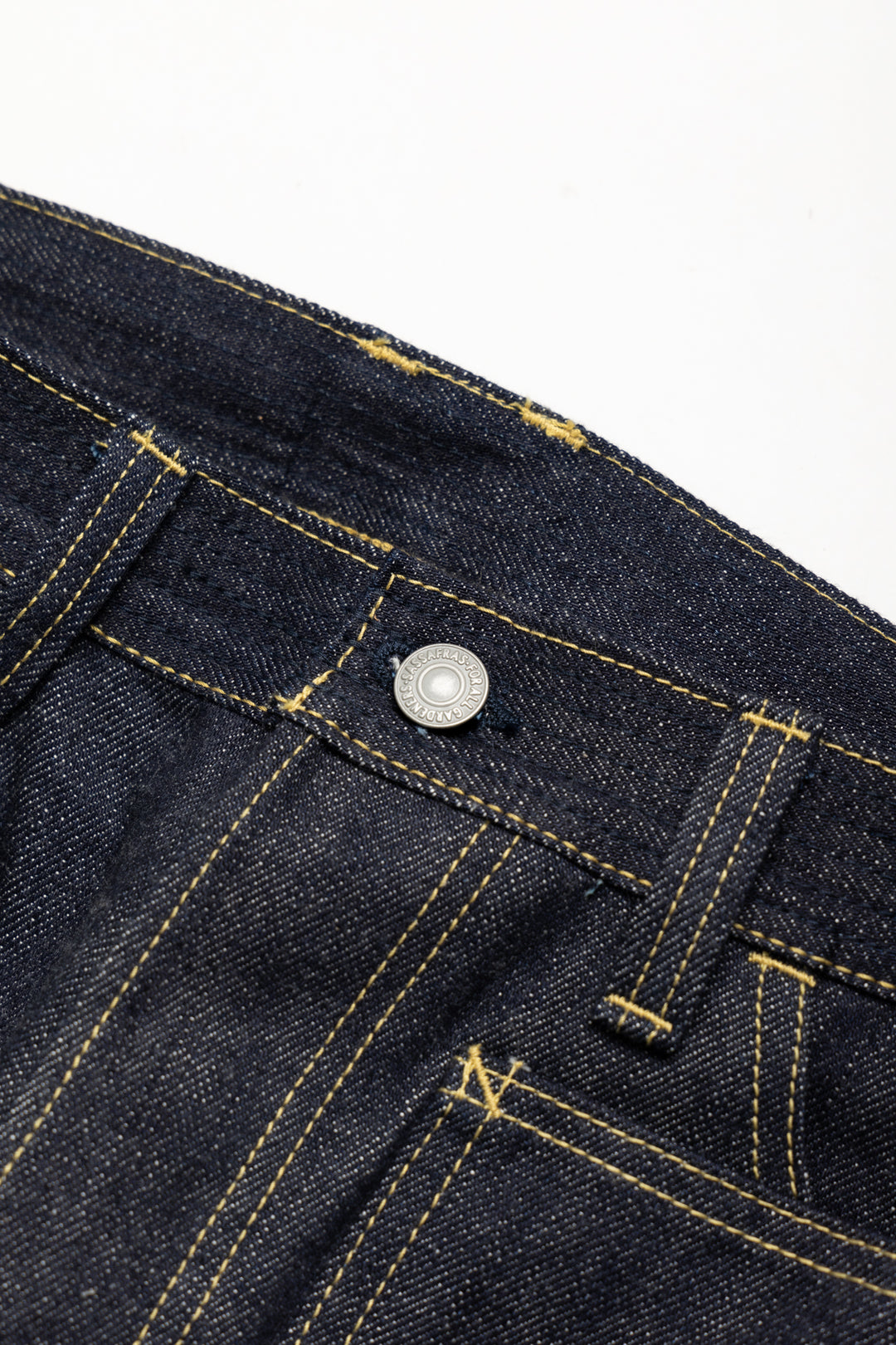 ここページ Sassafras Fall Leaf R Pants 14oz Denim – BLUE IN GREEN SOHO