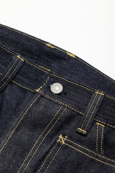 Fall Leaf R Pants 14oz Denim