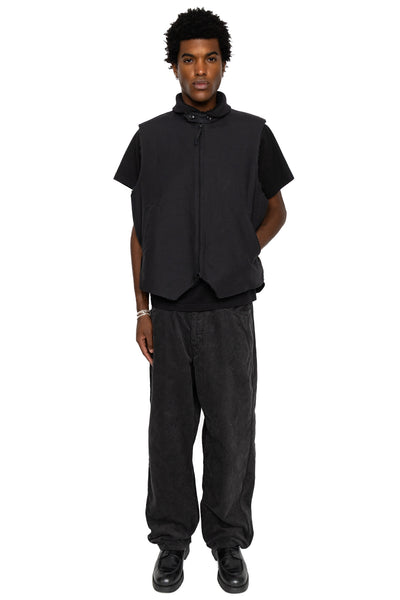 LL Vest Cotton Double Cloth - Black
