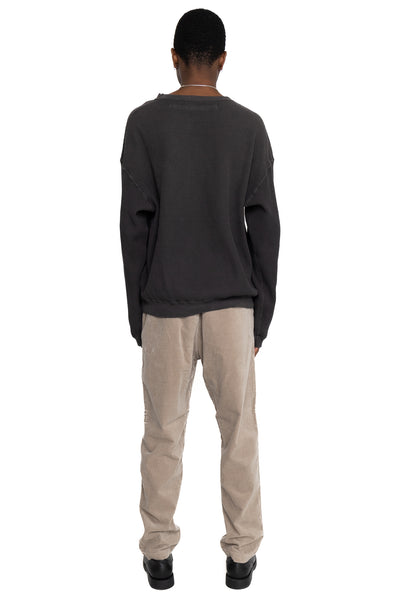 New Yorker Stretch Corduroy - Light Grey