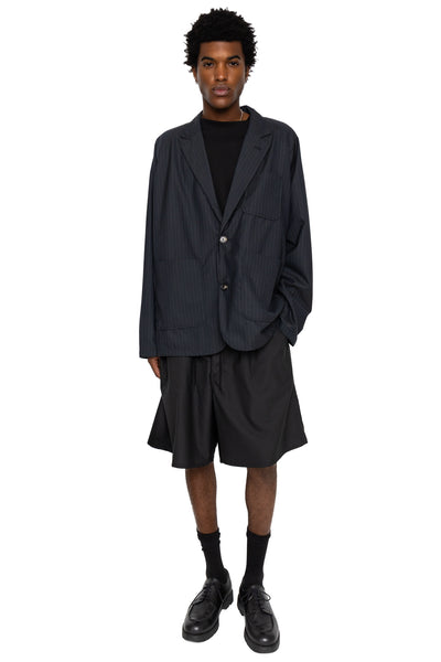 Circular Fatigue Short Pants - Black