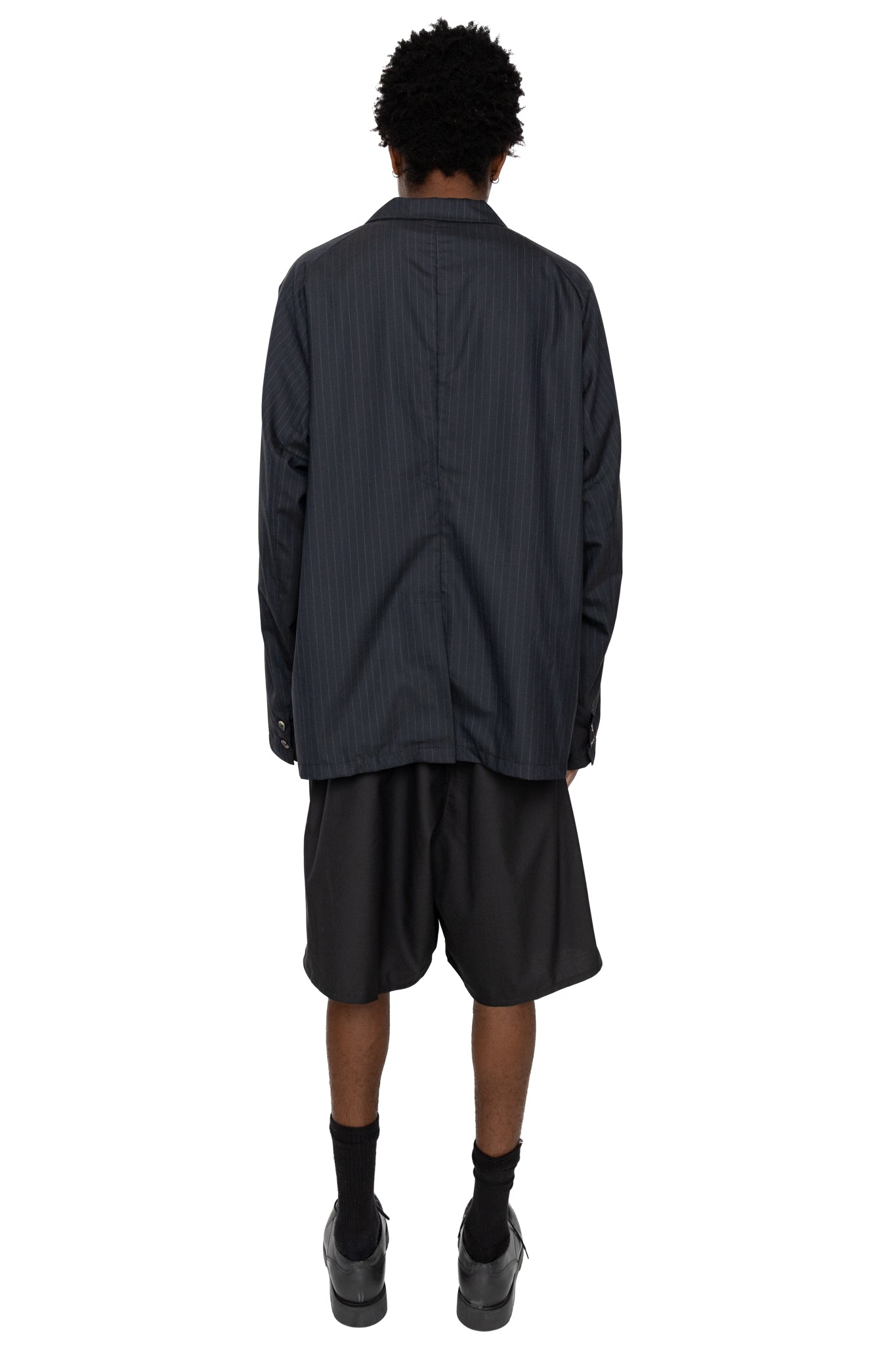 Circular Fatigue Short Pants - Black
