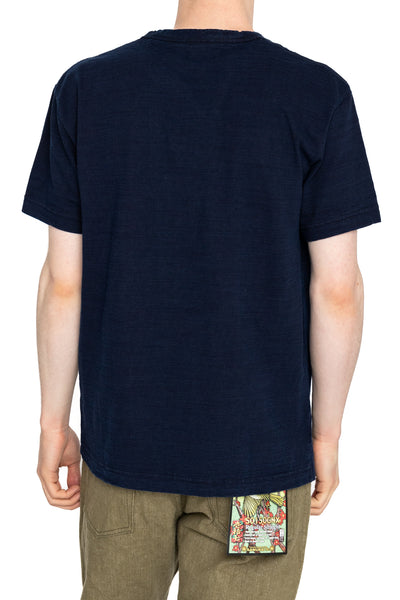Natural Indigo Hand Dyed T-shirt
