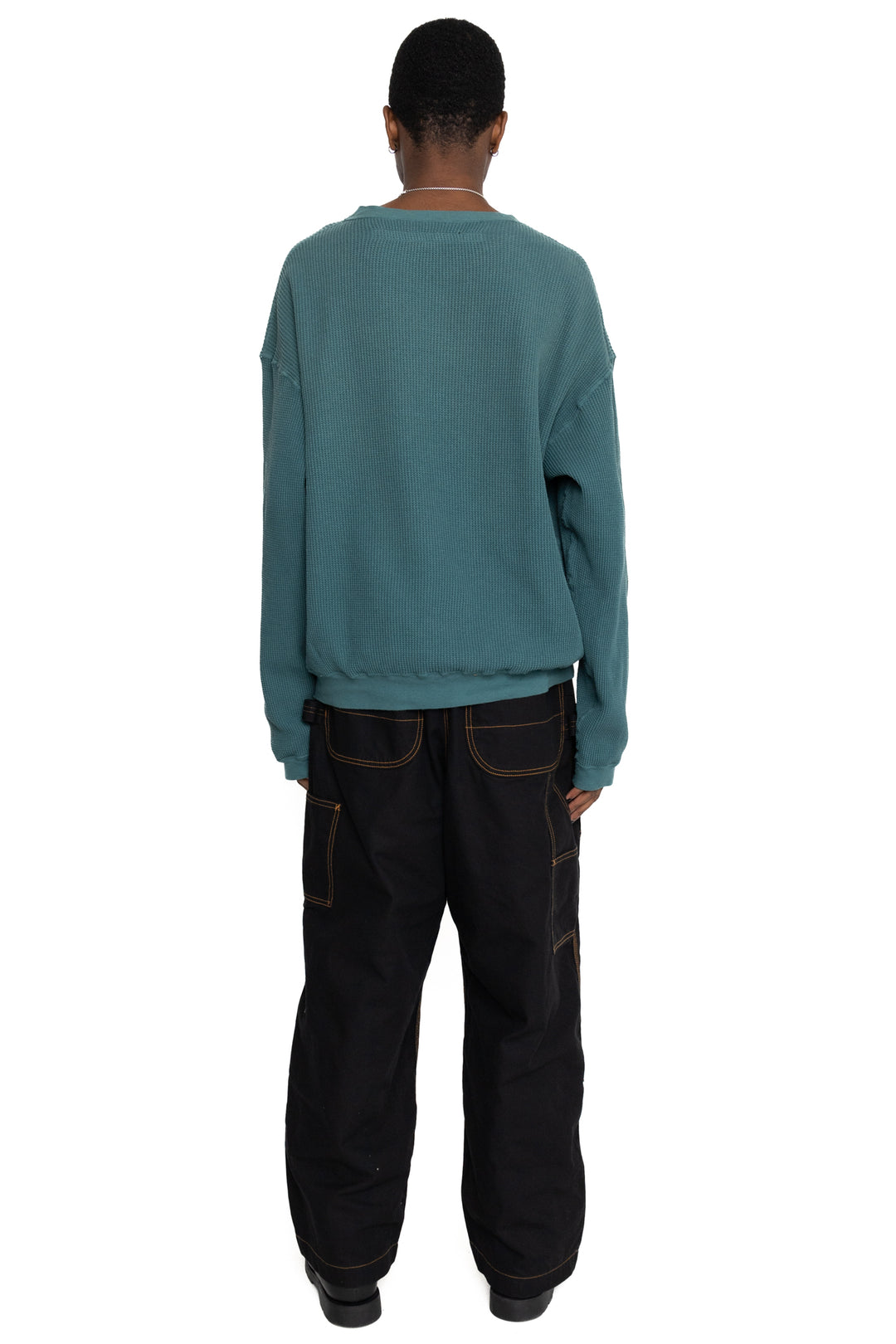 Kapital ECO Waffle BIG SWT - Turquoise – BLUE IN GREEN SOHO