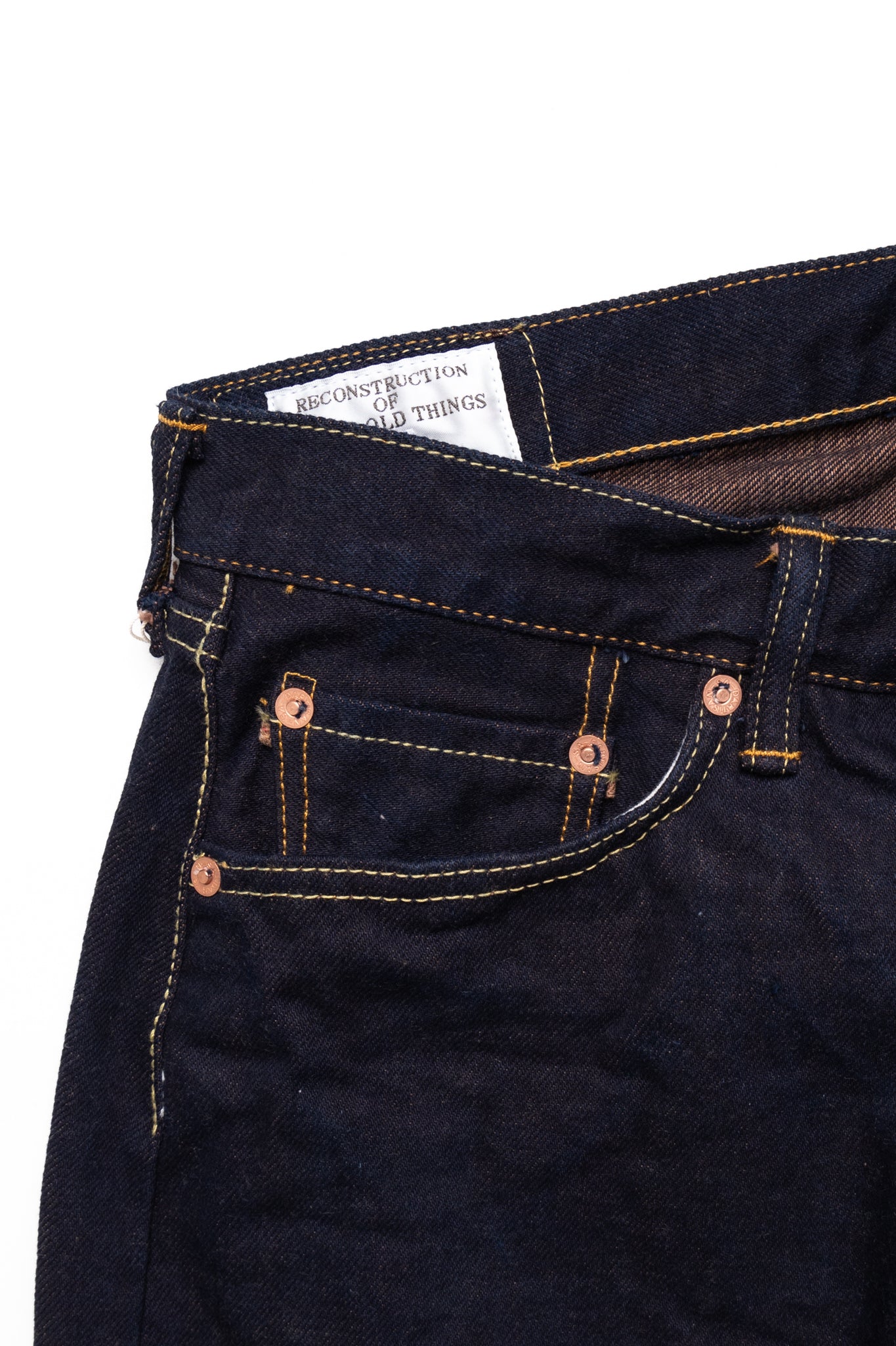 D1879S Ai Shibu Dyed Jeans Regular Straight