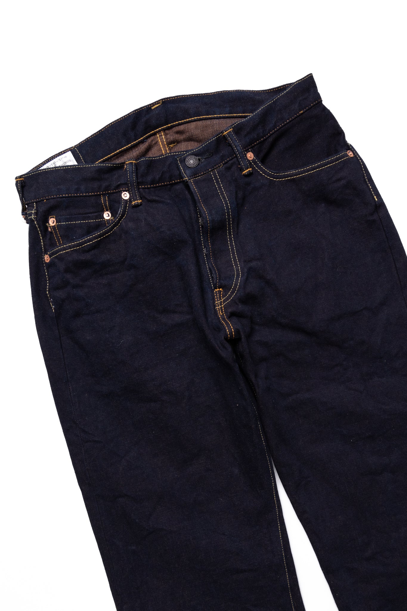 D1879S Ai Shibu Dyed Jeans Regular Straight