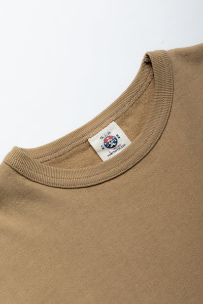 Inlay Solid Tee (Ripened Cotton) - Beige