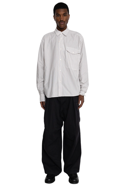 Heavy Drill Cotton JUMBO Cargo Pants - Black