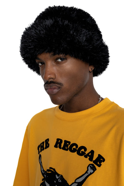Hand Knitted Fuzzy Hat