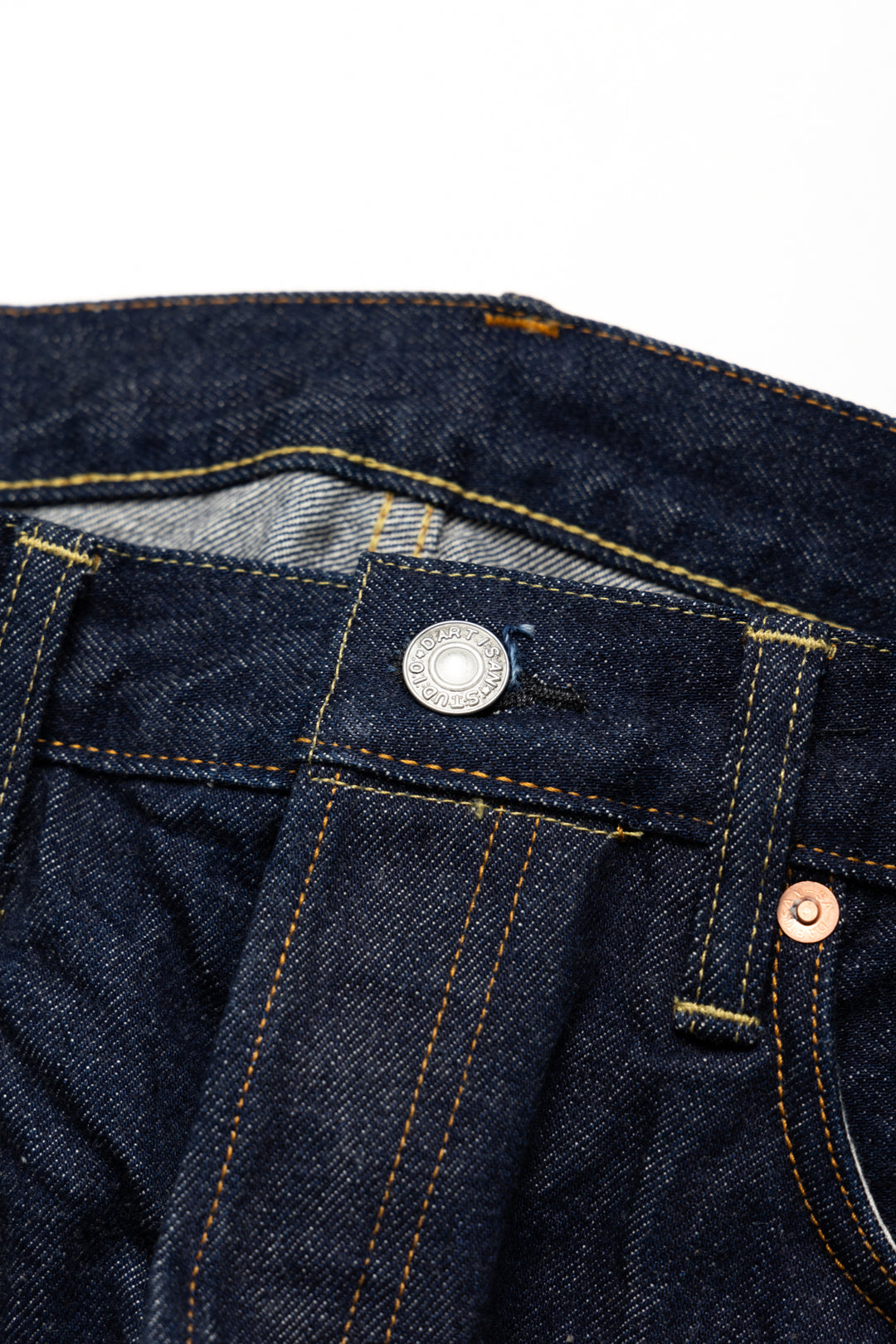 Studio D'Artisan SD-808S Natural Indigo Relax Tapered Fit – BLUE