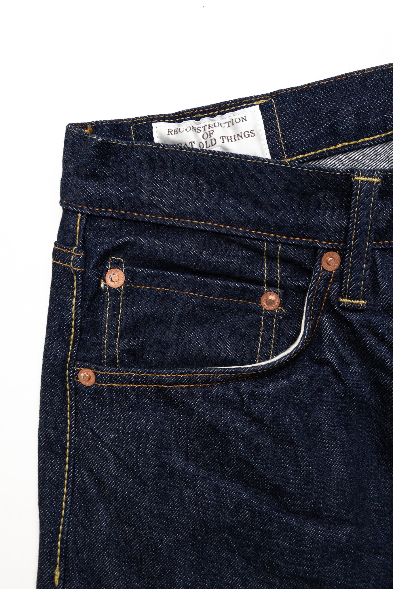 SD-808S Natural Indigo Relax Tapered Fit