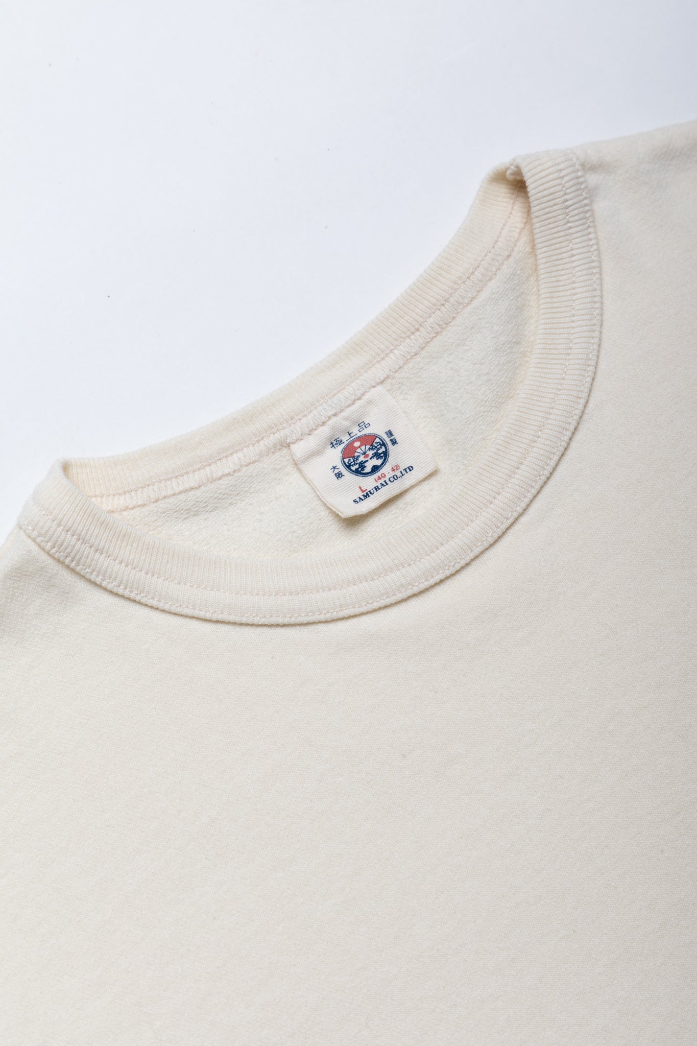 Inlay Solid Tee (Ripened Cotton) - Ivory