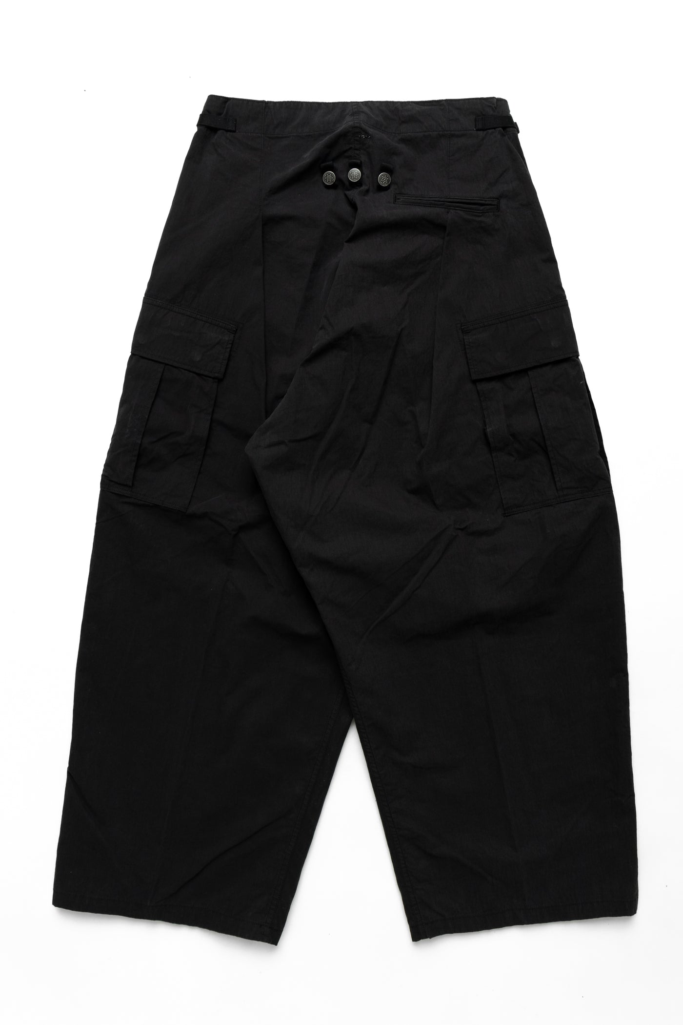 Rip Stop JUMBO Cargo Pants - Black