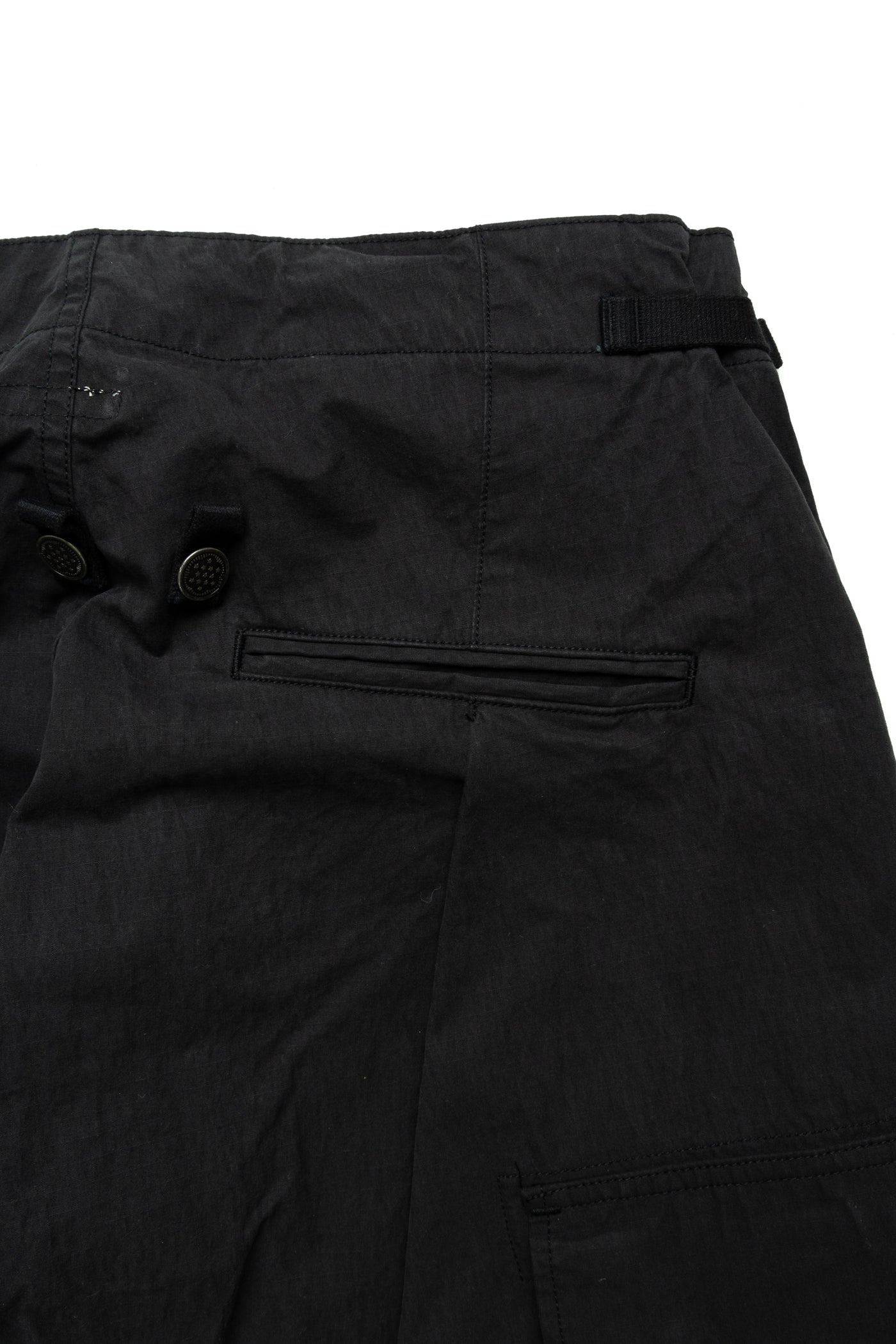 Rip Stop JUMBO Cargo Pants - Black