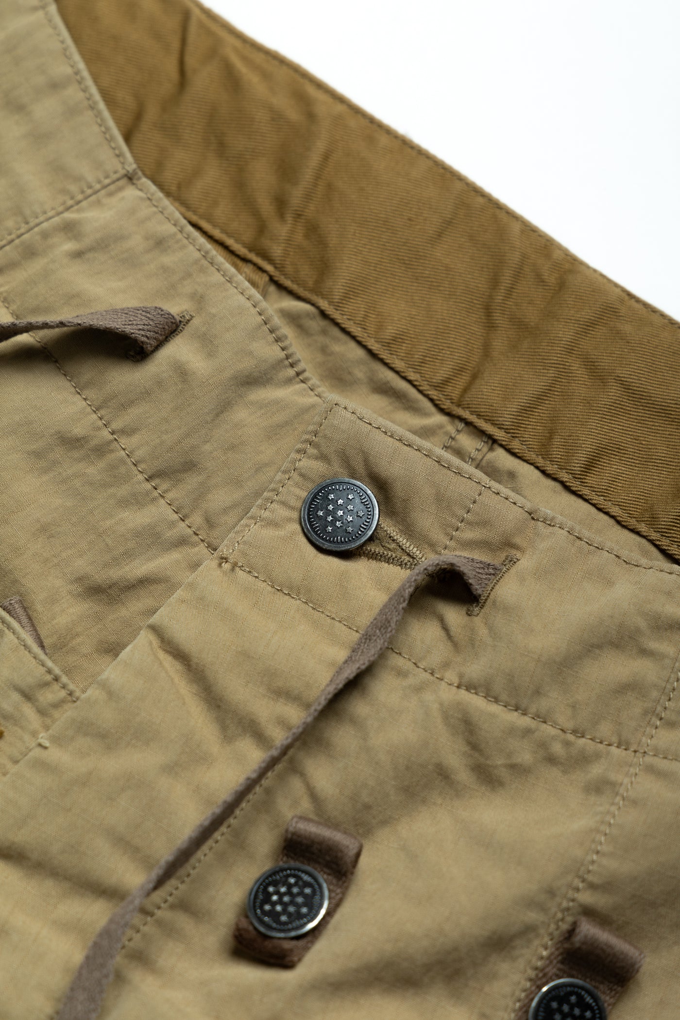 Rip Stop JUMBO Cargo Pants - Beige