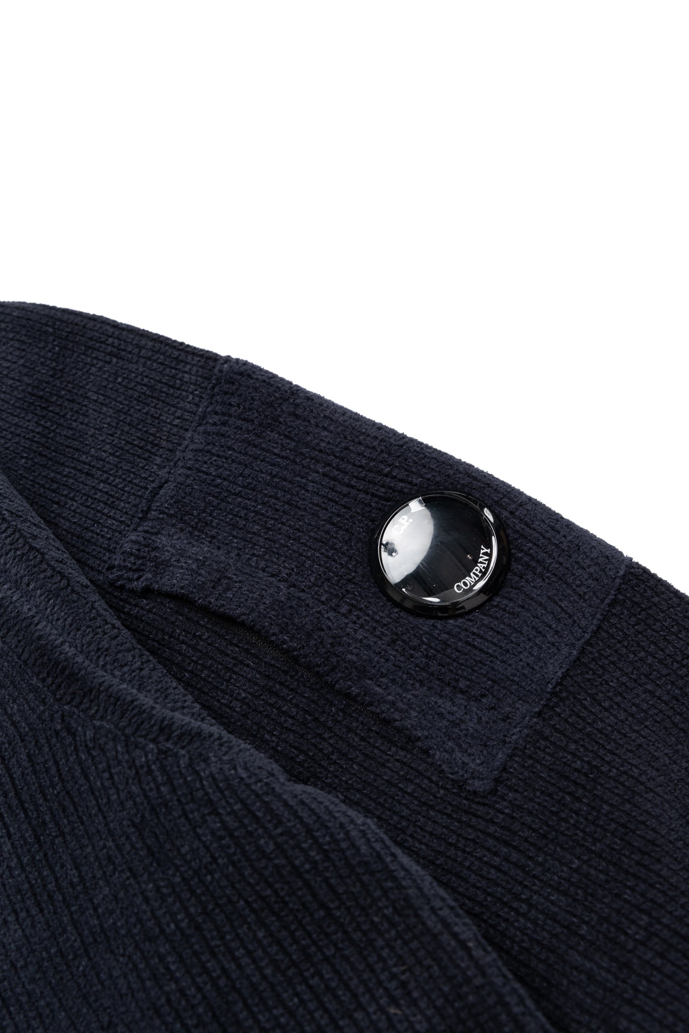 Chenille Cotton Crew Neck Knit - Total Eclipse