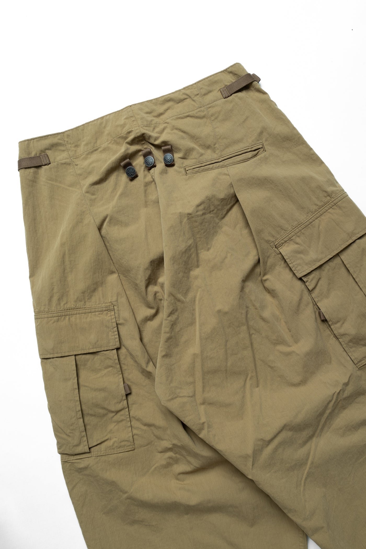 Rip Stop JUMBO Cargo Pants - Beige