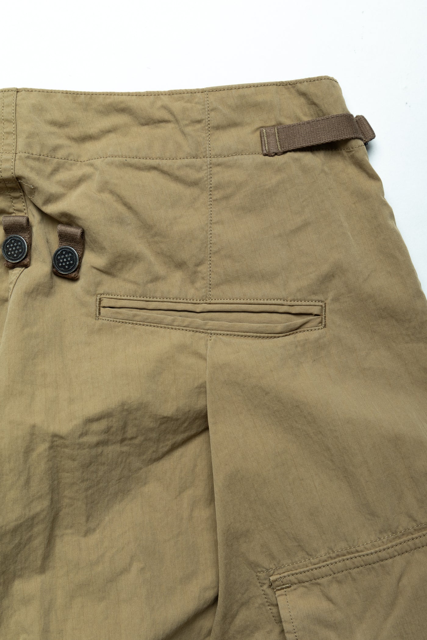 Rip Stop JUMBO Cargo Pants - Beige