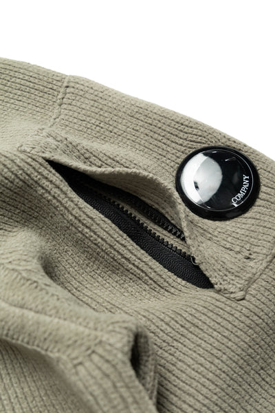 Chenille Cotton Crew Neck Knit - Fallen Rock