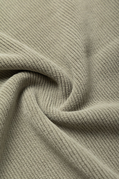Chenille Cotton Crew Neck Knit - Fallen Rock