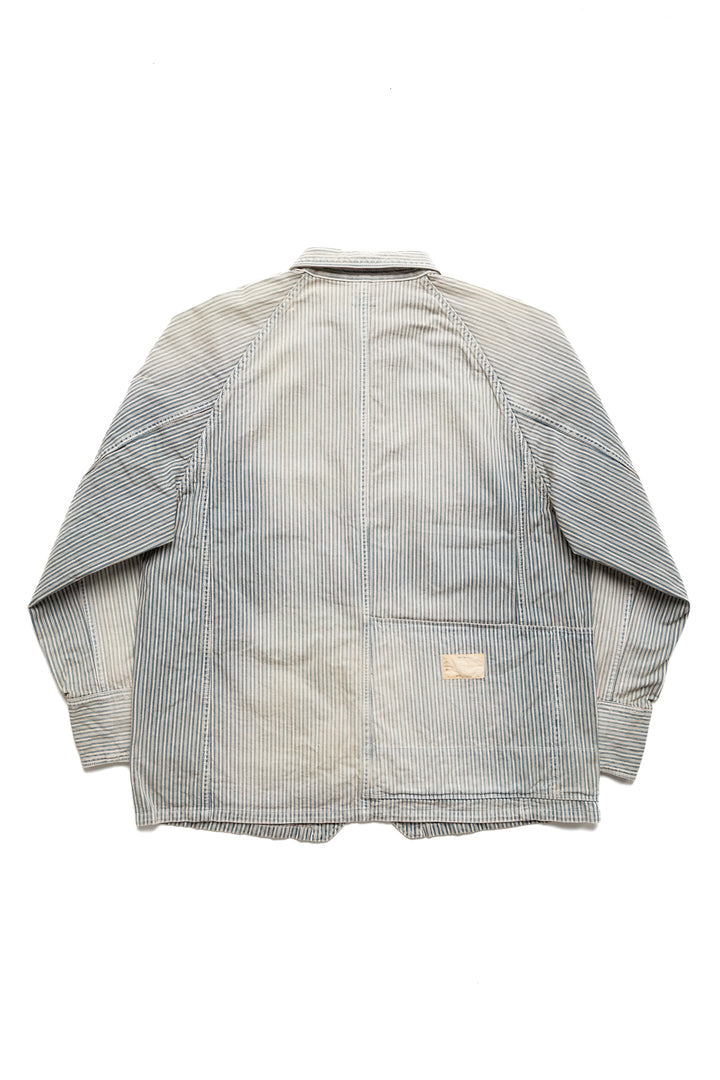 Kapital LIBERTY Hickoree CACTUS Coverall – BLUE IN GREEN SOHO