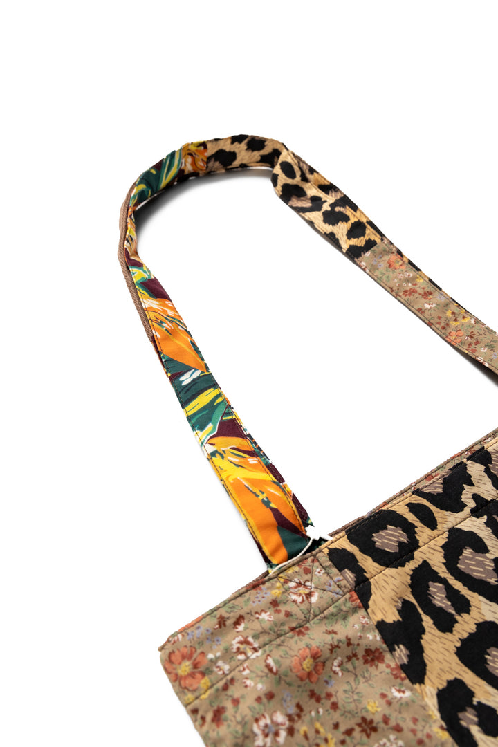 Kapital Patchwork NOVEL Tote Bag - Brown – BLUE IN GREEN SOHO