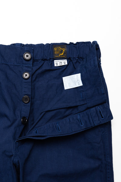 French Work Pants - Blue